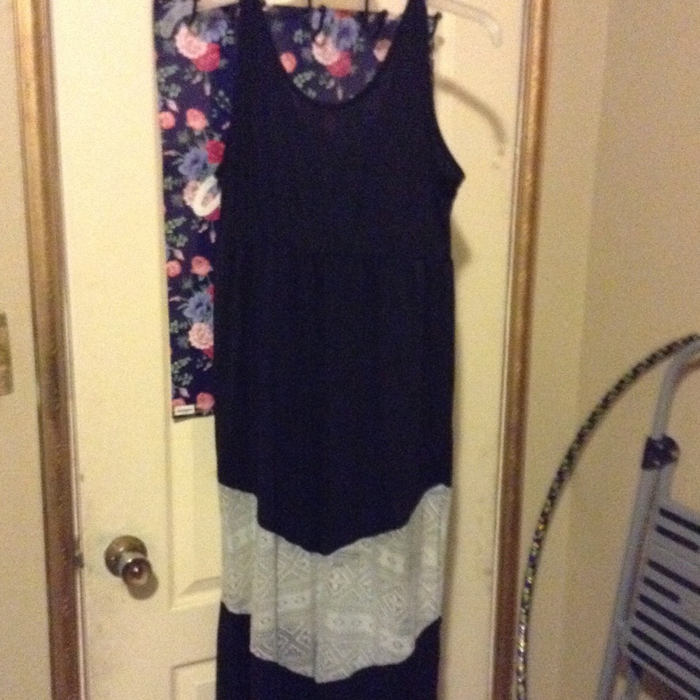 Long Black Summer Dress